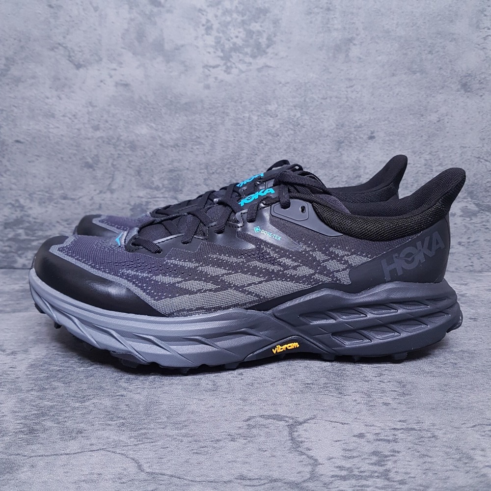 HOKA One One Speedgoat 5 GTX Gore Tex Spike Hiking Running Shoes Mens 10.5 D